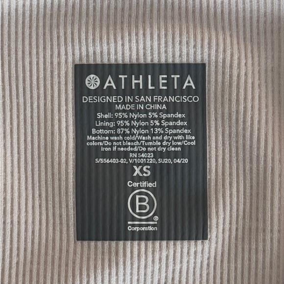 Athleta Ribbed Top - Picture 3 of 4